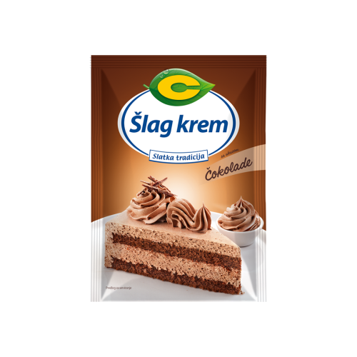 Slag - Whipped Cream 40g - Chocolate