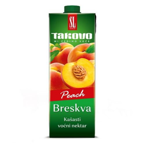 JUICE PEACH 1 L - TAKOVO