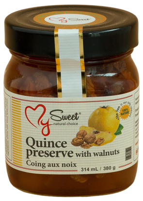 Picture of QUINCE Preserve with Walnuts 380g