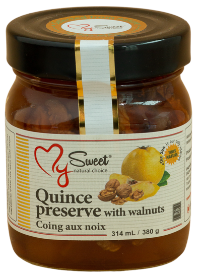 Picture of QUINCE Preserve with Walnuts 380g