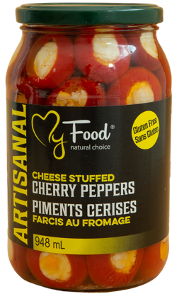 Picture of Cheese staffed-Cherry Peppers 948g