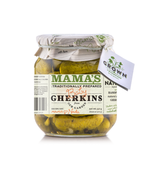 Picture of Mamas Gherkins 580g