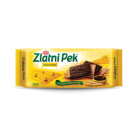 Zlatni Pek cocoa coated biscuit 200g