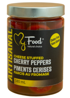 Cheese staffed-Cherry Peppers 580g